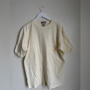 Benchline T-Shirt Cream/Yellow Color Men’s Large